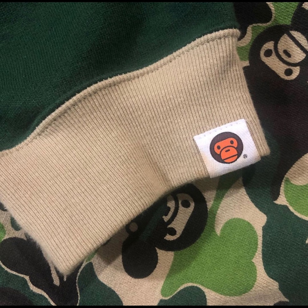 BABY MILO GREEN CAMO HOODIE - Picture 7 of 10